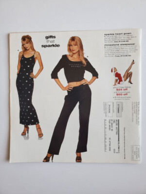 Christmas 1997 Victoria's Secret Catalog C Schiffer S Seymour K