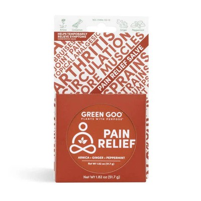 100% All Natural Pain Relief 1.82 Oz 0 by Green Goo