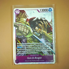 One Piece Bandai Gol.D.Roger OP13-064 English SR Alt Art Foil Character 13000