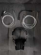 HIFIMAN SUNDARA Planar Headphones with new Dekoni sheepskin and balanced cables