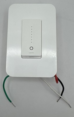 Wemo F7C059 Wi-Fi Smart Dimmer Light Switch Nest/Alexa/Google Assistant W/Plate