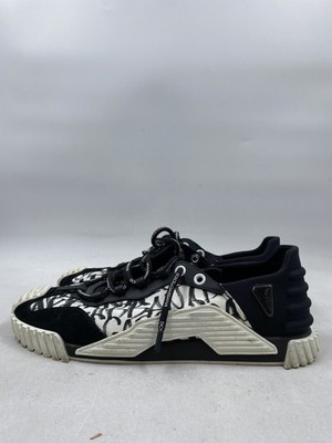 Dolce & Gabbana NS1 Black White Low Top Sneakers M 13