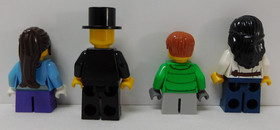 100% - 2012 LEGO CHRISTMAS SET 3300014 Horse Drawn Sleigh Bench Snow Minifigures