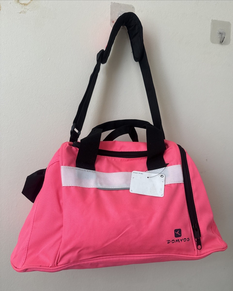 DOMYOS Gym Bag Knockout Pink NEW UK