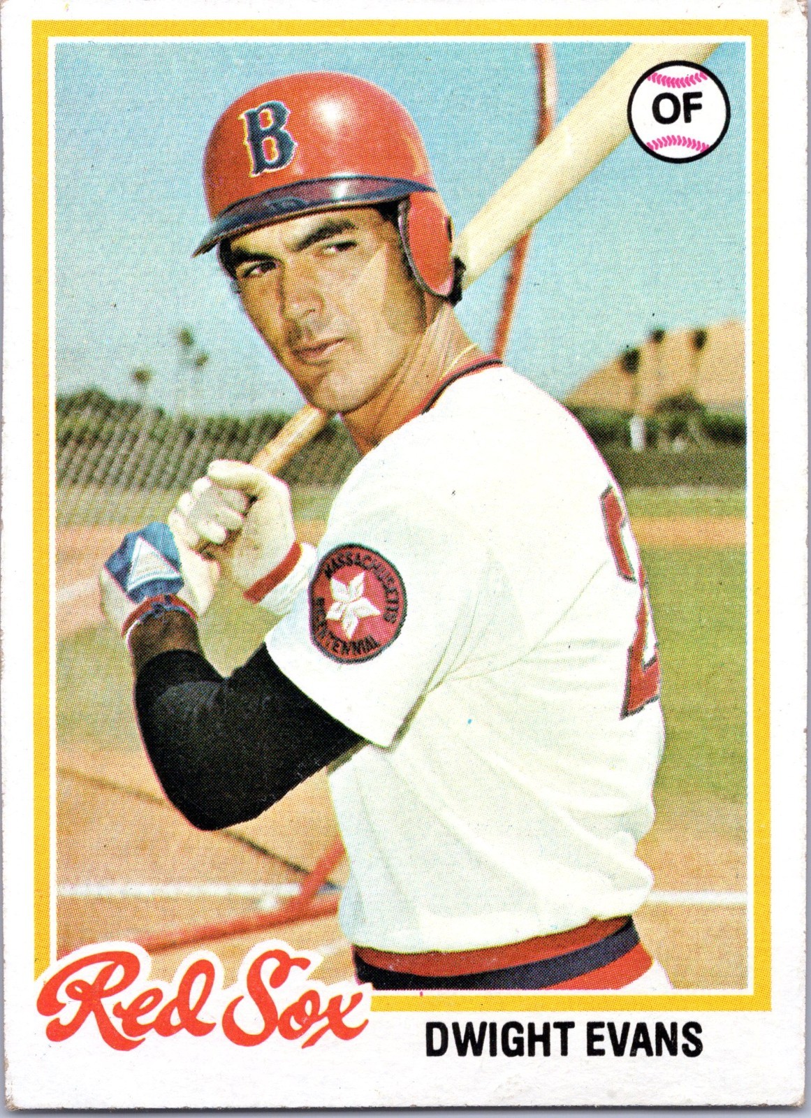 1978 Topps Dwight Evans #695
