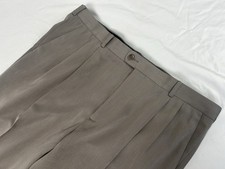 NWT PERRY ELLIS PORTFOLIO TRAVEL-LUXE KHAKI NO IRON DRESS PANTS 38x32