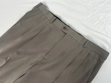 NWT PERRY ELLIS PORTFOLIO TRAVEL-LUXE KHAKI NO IRON DRESS PANTS 38x32