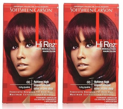 2 of SoftSheen-Carson High Resolution Haircolor, #66, Ruby Quake