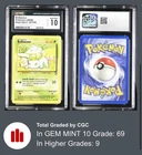 Bulbasaur 67/130 Base Set 2 Regular 2000 CGC 10 GEM MINT
