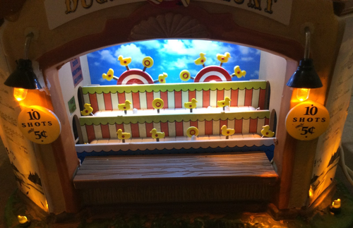 LEMAX Carnival Village DUCK HUNT Shooting Gallery Vintage - READ - Picture 2 of 12