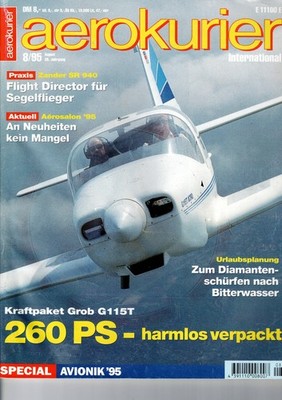 aerokurier  international 8/1995 August 260PS - harmlos verpackt