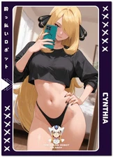 Anime Waifu Sticker Trading Card | Spicy Custom Fan Art