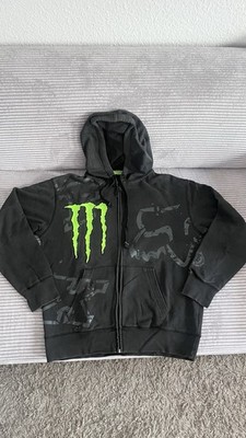 Fox x Monster Energy Collab Ricky Carmichael Edition Hoodie Pullover Size L