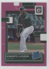 2022 Panini Donruss Optic Rated Rookie Pink Prizm Domingo Acevedo #94 0w7
