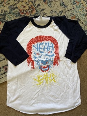 yeah yeah yeahs shirt - Navy White Baseball 3/4 Sleeve Tshirt - Size L