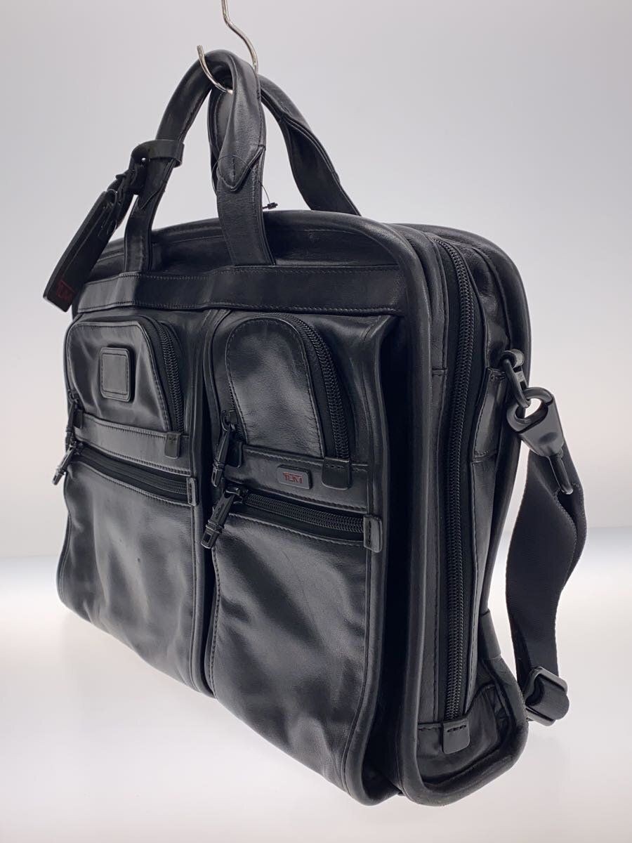 TUMI shoulder bag leather Black 96141DH Used | eBay