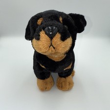 Ganz Webkinz HM183 Rottweiler Plush Dog Stuffed Animal NO CODE