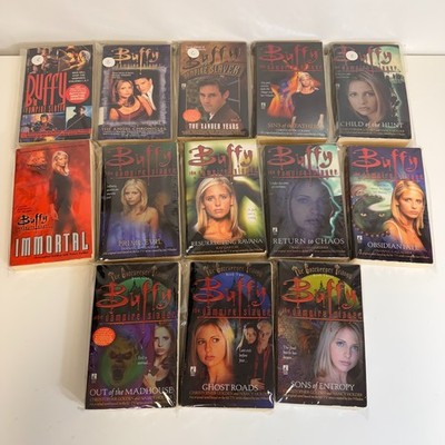Buffy the Vampire Slayer Lot of 13 Vintage Vampires Horror Books