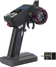 MEUS RACING ME-8A RC Transmitter 8 Channels 2.4GHz and Receiver with Black