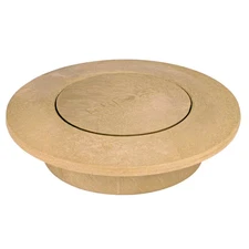 Pop-Up Drainage Emitter for 3 In. and 4 In. Drain Fittings, Sand Plastic