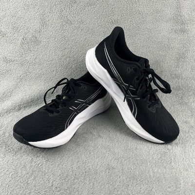 ASICS Versablast 4 Running Shoes Women's 9.5 Black White Comfort Performance EUC