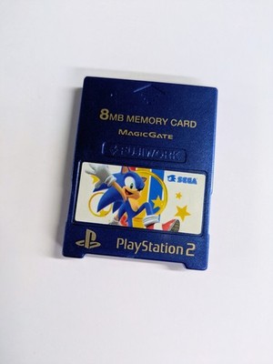 PS2  Sonic Heroes - Fujiwork Memory Card [ SCPH-10020 ]