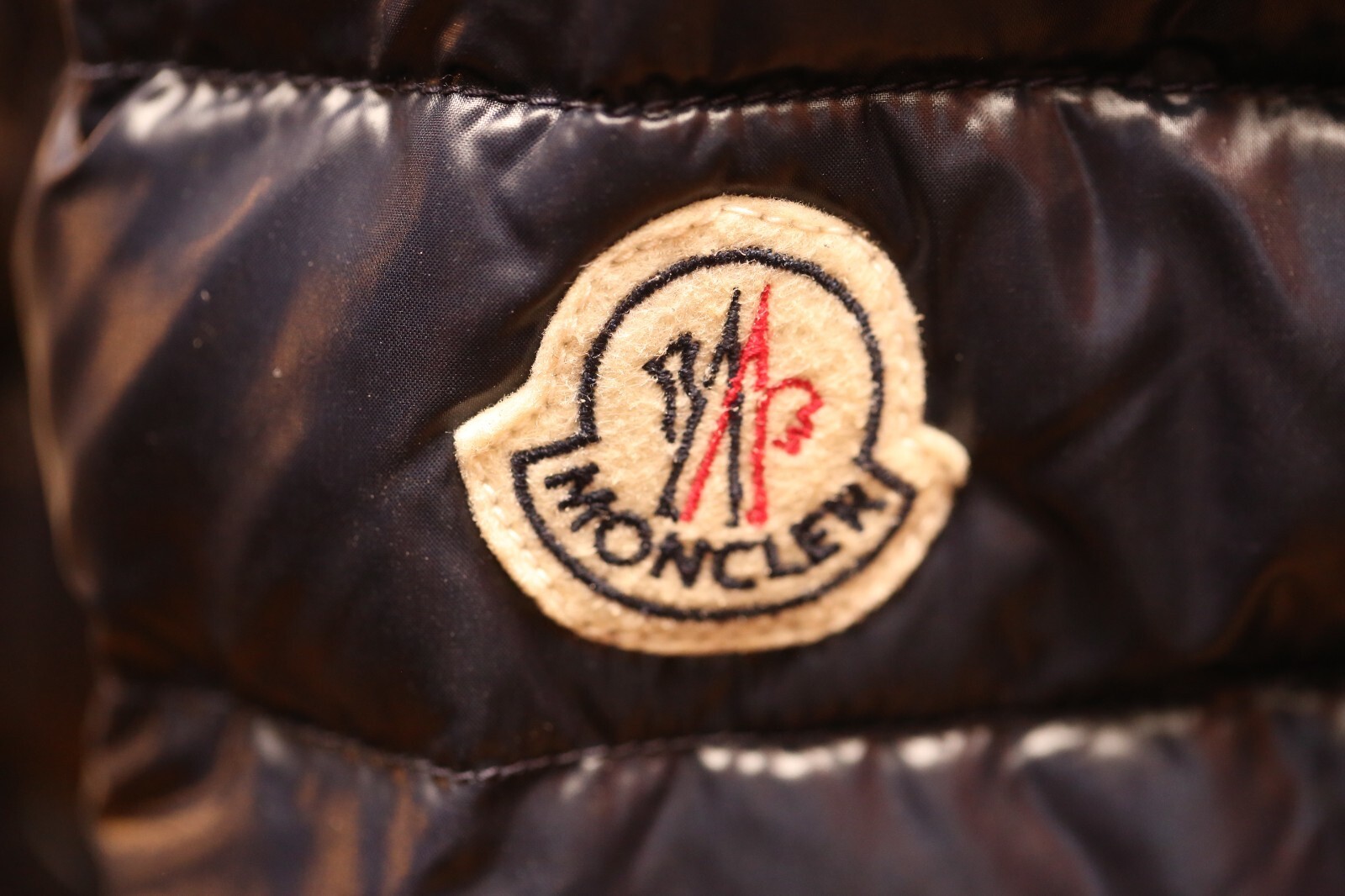 Moncler Navy Blue Quilted Down Puffer Cropped Jacket Coat Ladies (3) 14 XL Rare thumbnail 4