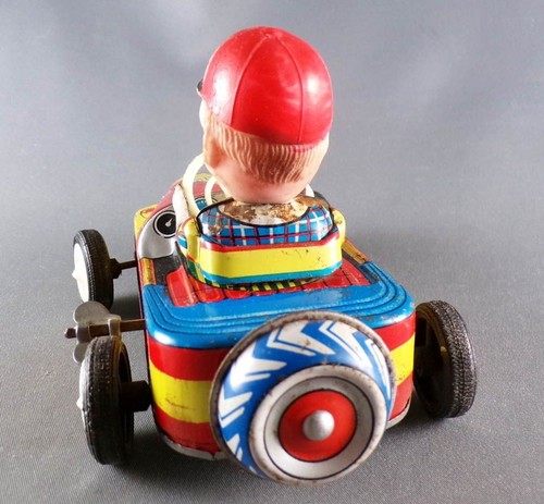 Kanto Toys Japan Réf 23864 - Voiture Champion Tole Mécanique 15cm - Picture 3 of 7