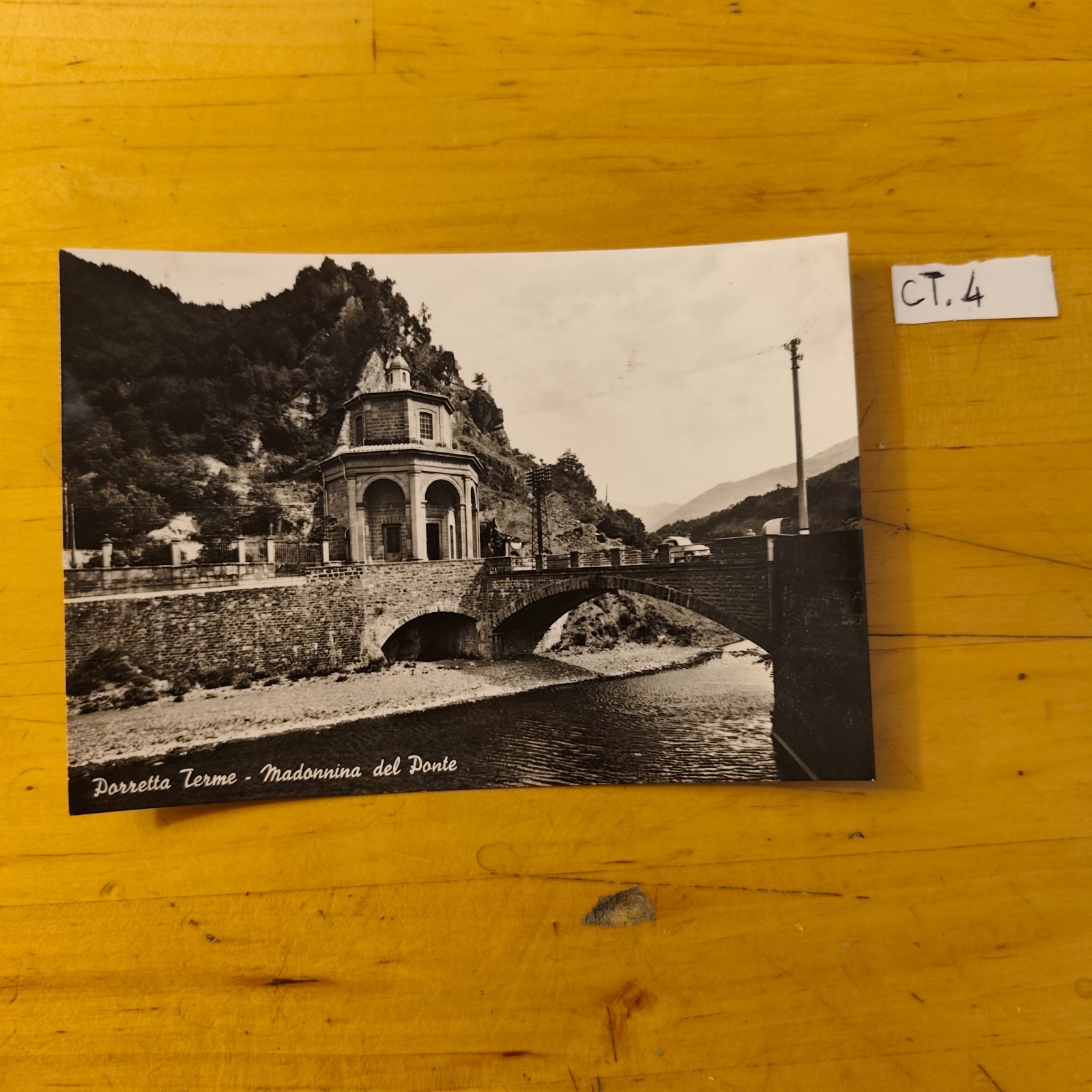 CARTOLINA PORRETTA TERME - MADONNINA DEL PONTE