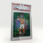 2024 Panini Mosaic - Rookies Bo Nix #312 Green Mosaic Prizm (RC) PSA 9