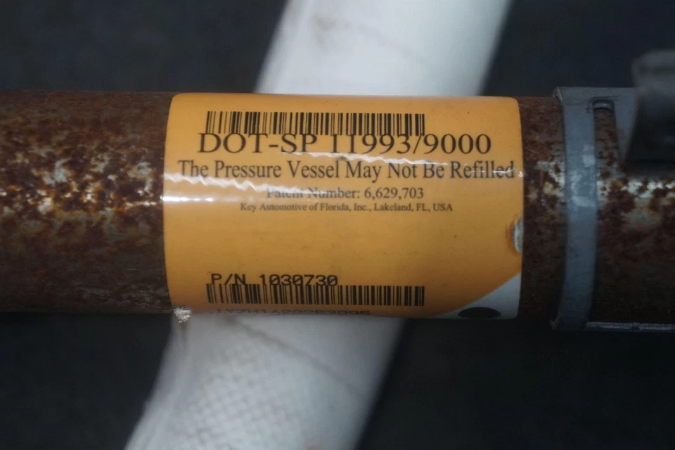 Cabezal derecho airbag cortina doble cabina 84487866 Chevrolet Silverado 1500 Foto 3 de 4