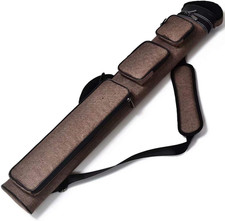 2X4 Hard Pool Cue Oval Billiard Stick Carrying Case Several Colors Available 