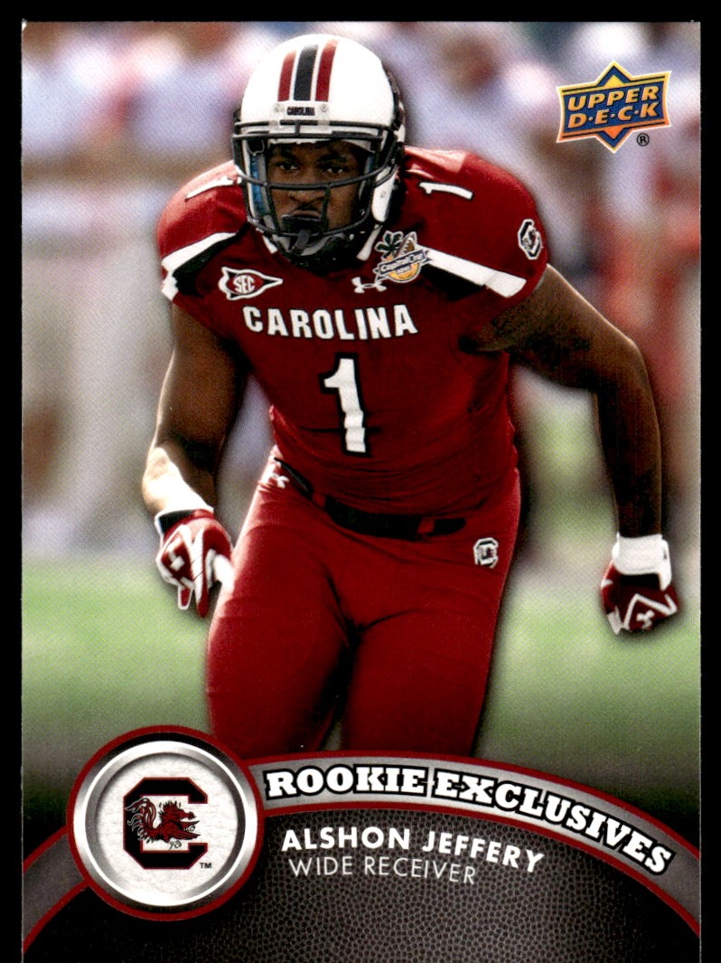 Alshon Jeffery Upper Deck Rookie Exclusives #REAJ Base