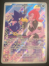 Team Rocket's Murkrow 200/182 Sv10: Destined Rivals Holo NM on eBay