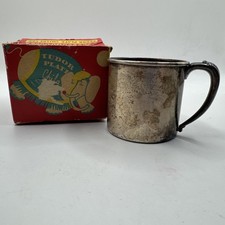 Vintage Silver Plated Oneida TUDOR Child's Baby Cup 15300 EPNS 2.25