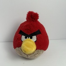 Angry Birds Plush Red Bird Toy Stuffed Animal 5" Commonwealth