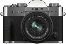 Fujifilm X-T30 II Mirrorless Camera XC 15-45mm Lens Kit Silver LK-1545-S