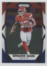 2017 Panini Prizm Red White & Blue Prizm Spencer Ware #147 i2k