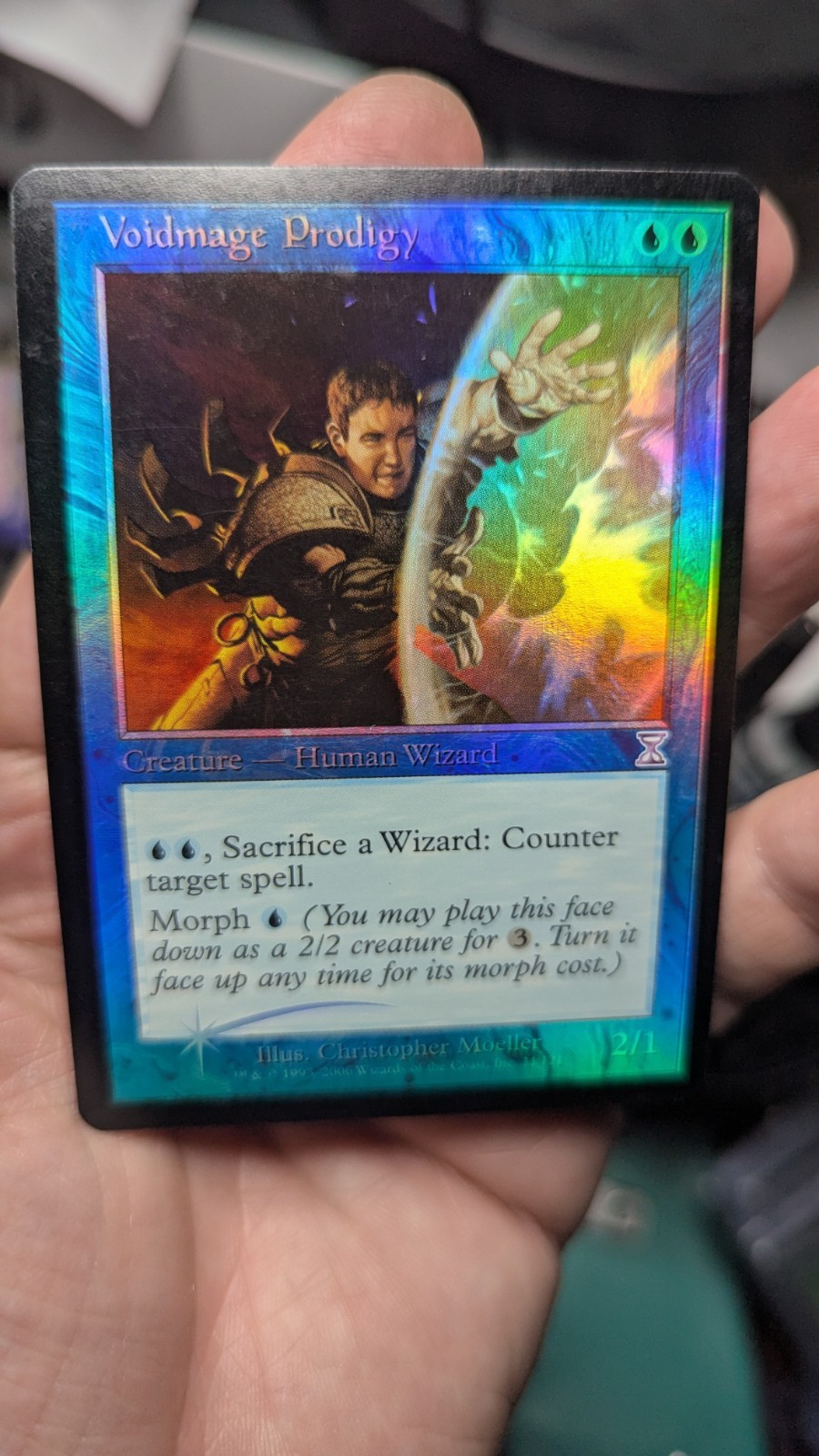 1x Time Spiral Timeshifted Voidmage Prodigy FOIL SP #34 - MTG Magic Kai x1