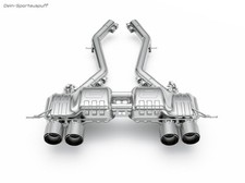 Eisenmann RACE-Anlage + OPF-Ersatz BMW M4 G82 Coupe Limo je 2x110mm schräg BLACK