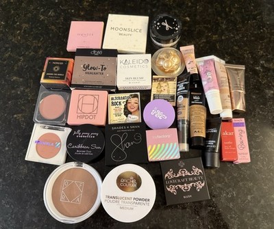 IPSY Eye Lot 29 Piece Blush Highlighter Face Lot, NEW Ciate Wander Toy Factory