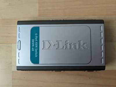 D-Link DKVM-4K 4-Port KVM Switch VGA PS/2 Monitor *TOP*