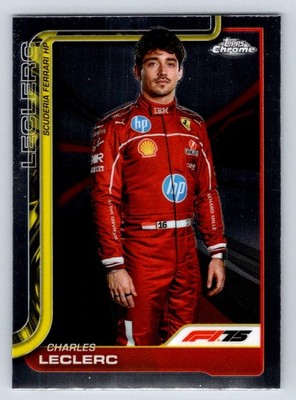 2025 TOPPS Chrome Formula 1 #3 Charles Leclerc Ferrari