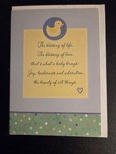 New Baby - Greeting Card with Envelope