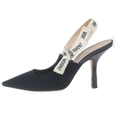 Christian Dior Schuhe Pumps Absatz Slingback J'ADIOR EU 37,5 US 7,5 Schwarz...