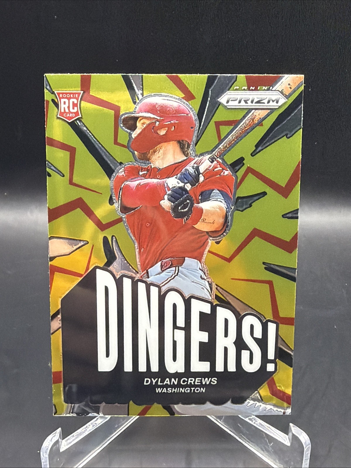 Dylan Crews #12 (Baseball Cards 2025 Panini Prizm Dingers) — is it worth grading?