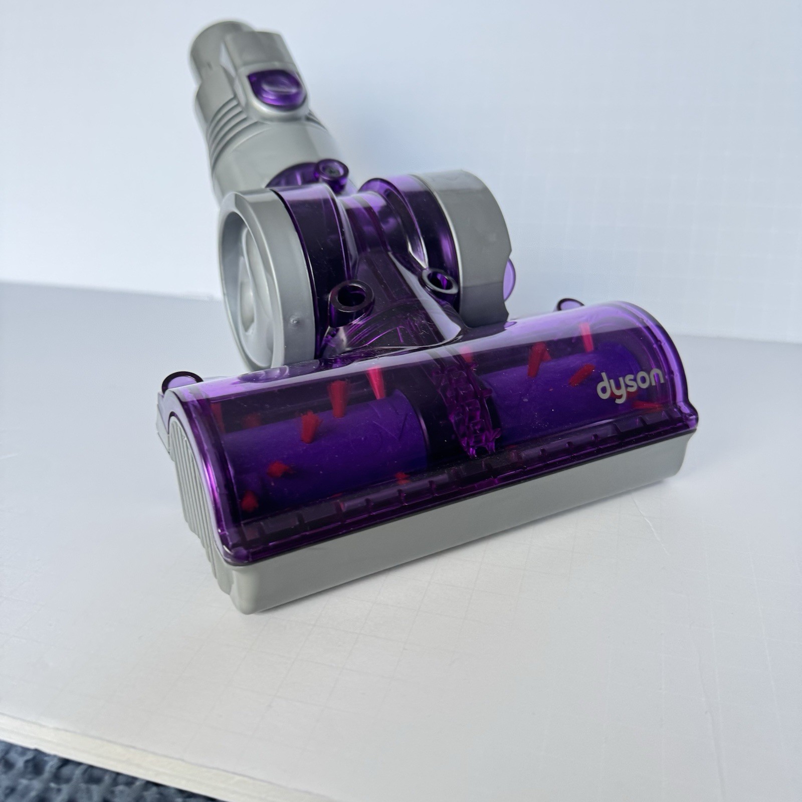 Genuine Dyson Mini Turbine Head X1 Purple for Pet Hair on Upholstery Compatible with DC07 DC11 DC14 Models