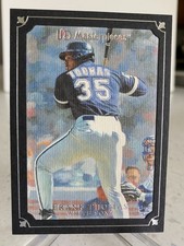 2007 Upper Deck Masterpieces 'Black Frame' Frank Thomas #39, serial #'d /99 HOF