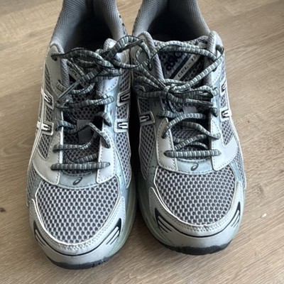 ASICS GEL 1201A910 Gray Mesh Men's Low Top Sneakers
