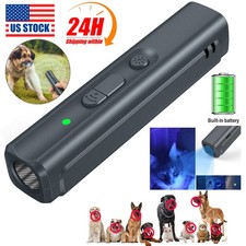 Ultrasonic Dog Repeller Anti Bark Device Stop Barking Humane Pet Training Tool